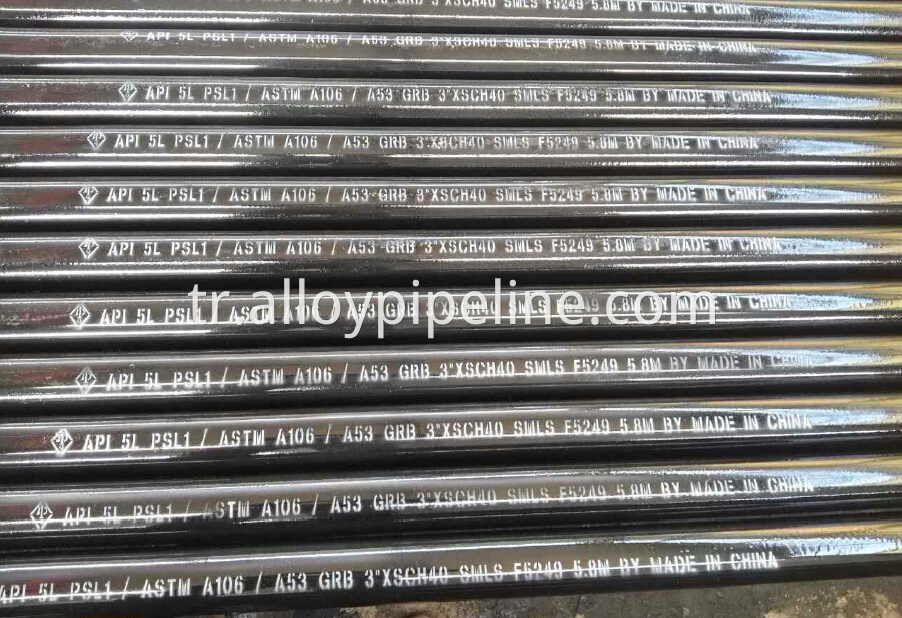 Carbon Steel Pipe A106 A53 Gr B API 5L Gr B